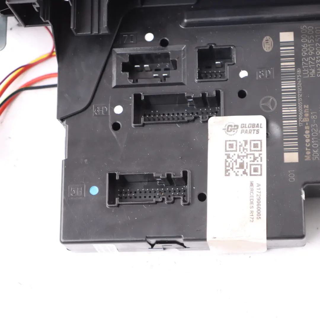 Hinten SAM Sicherung Relais Box für Mercedes R172 mit Teilenummer A1729060005 Mercedes R172 Hinten SAM Sicherung Relais Box - SKU A1729060005 - Teilenummer A1729060005