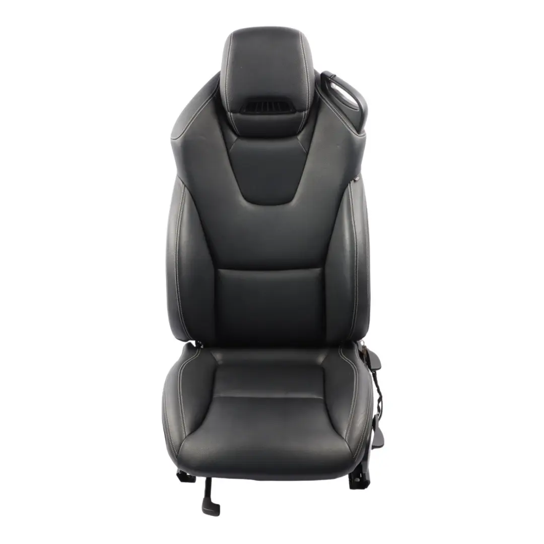 Mercedes SLK R172 Sitz Vorne Links Schwarz Leder Interieur A1729100647 - SKU A1729100547 - Teilenummer A1729100547