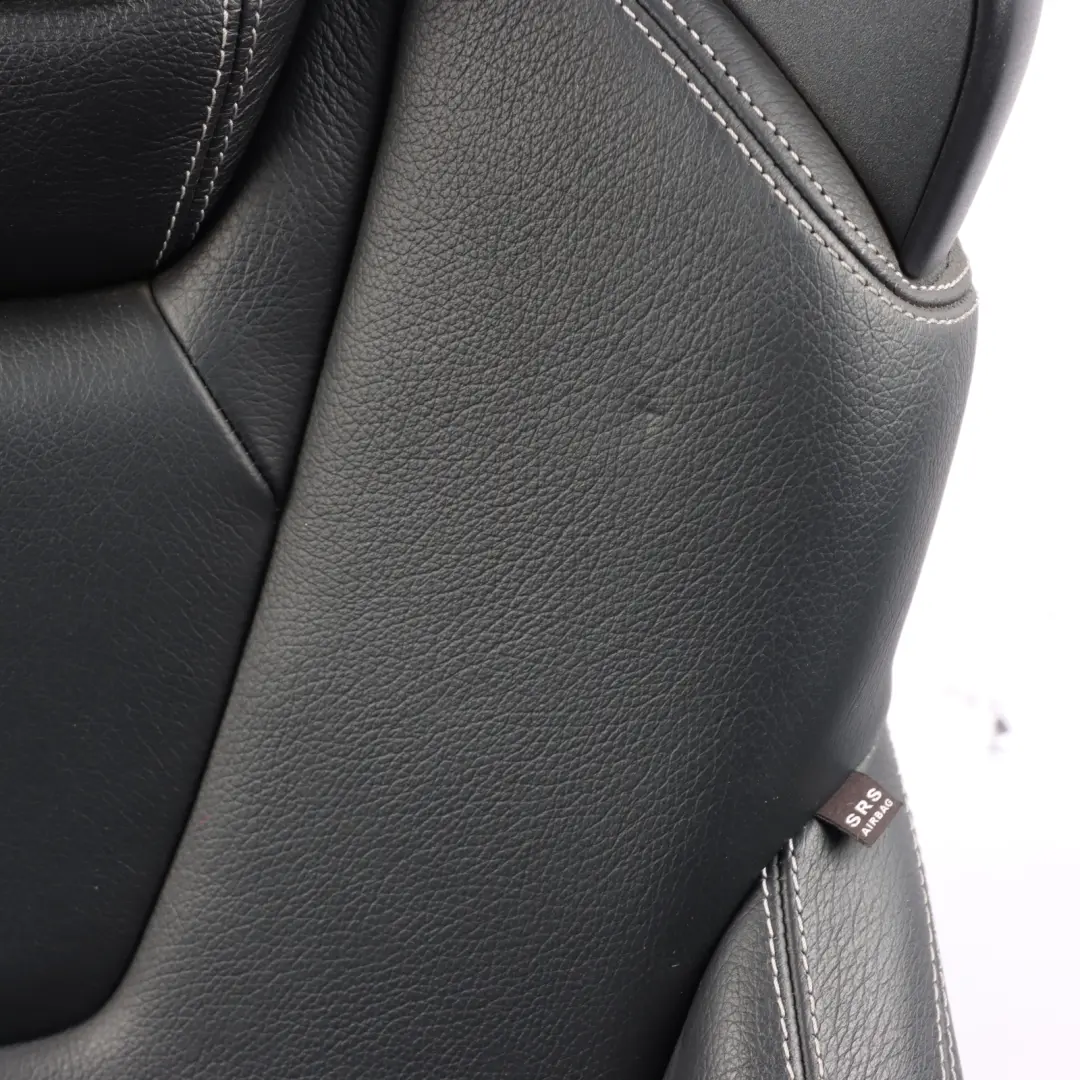 Mercedes SLK R172 Front Left Seat N/S Black Leather Interior A1729100647 - SKU A1729100547 - Part number A1729100547