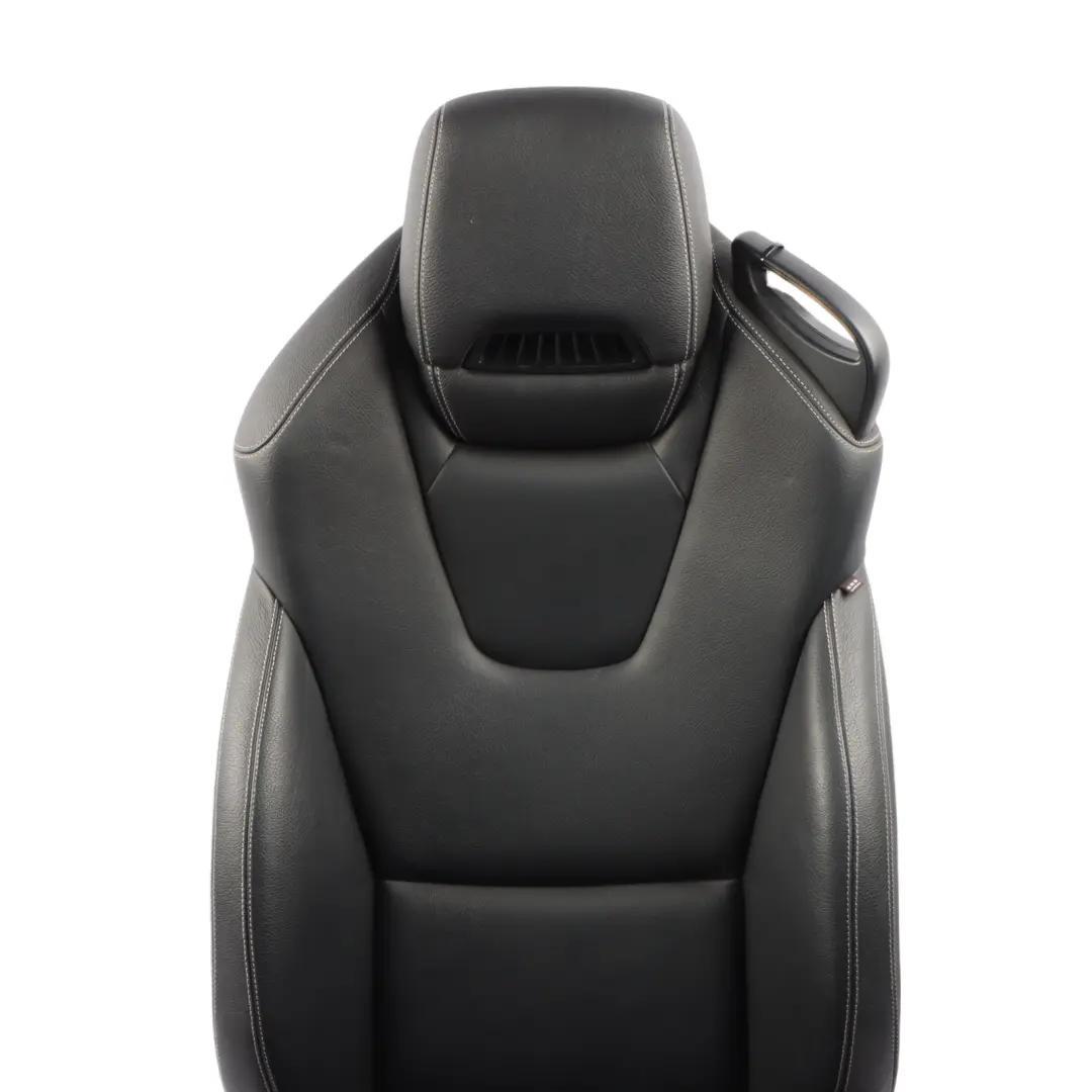 Asiento Delantero Izquierdo Negro Cuero A1729100647 para Mercedes SLK R172 con número de pieza A1729100547 Mercedes SLK R172 Asiento Delantero Izquierdo Negro Cuero A1729100647 - SKU A1729100547 - Número de pieza A1729100547