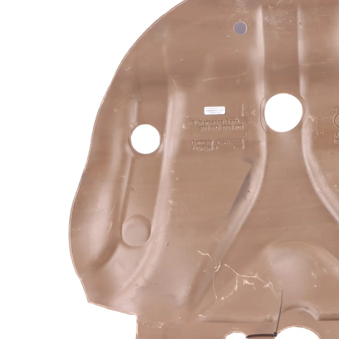Mercedes W176 Dampening Spare Wheel Well - SKU A1766822700 - Part number A1766822700
