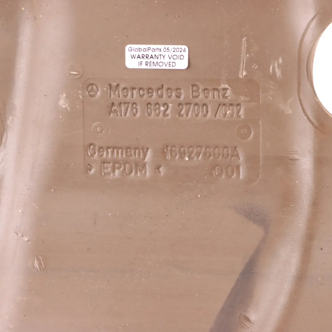 Dampening Spare Wheel Well to Mercedes W176 with Part number A1766822700 Mercedes W176 Dampening Spare Wheel Well - SKU A1766822700 - Part number A1766822700