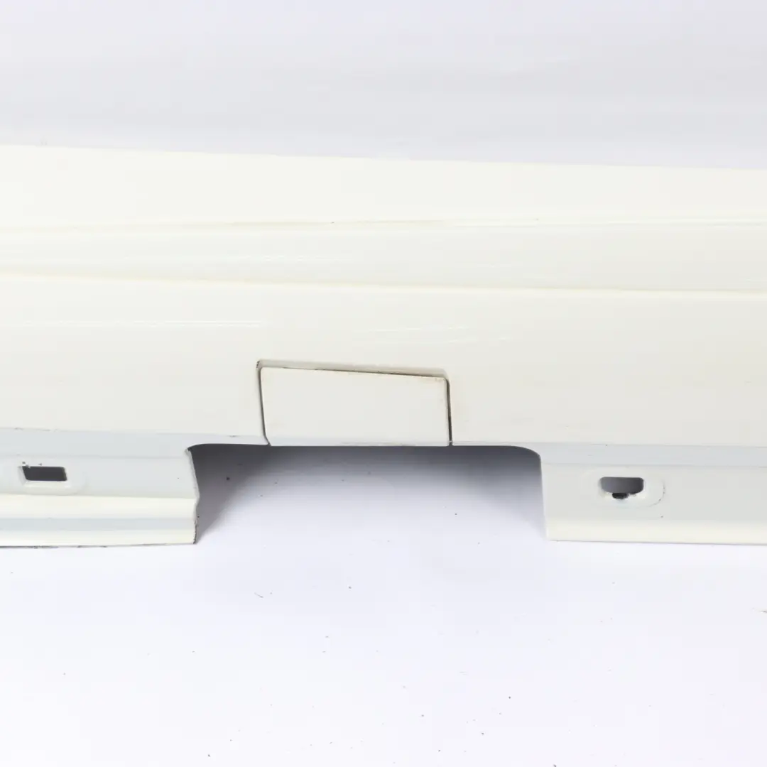 Side Skirt AMG Right O/S Door Sill Cover Calcite White - 650 to Mercedes W176 with Part number A1766980154 Mercedes W176 Side Skirt AMG Right O/S Door Sill Cover Calcite White - 650 - SKU A1766980154-CW1 - Part number A1766980154
