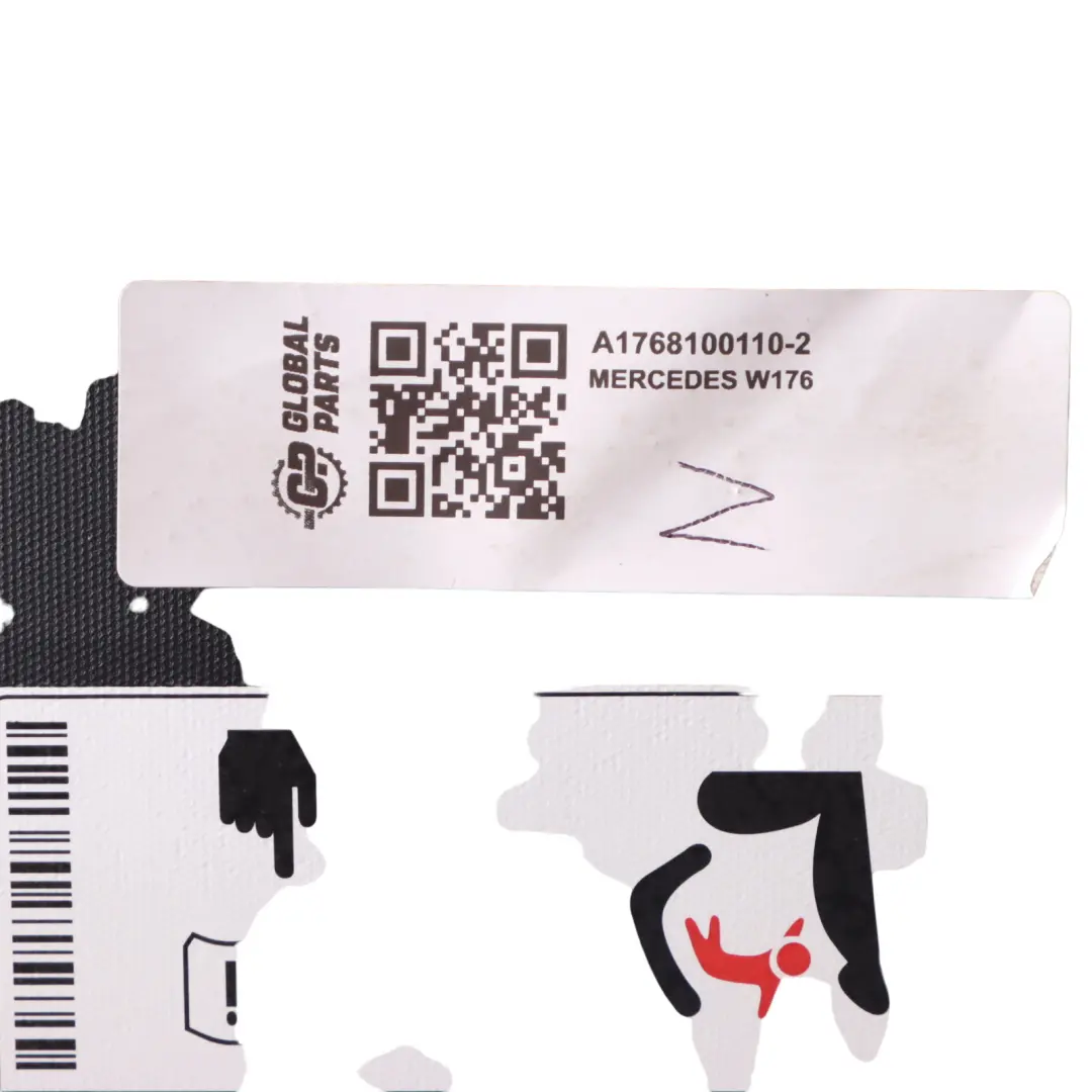 Sun Visor Mercedes C117 W176 X156 Cover Left N/S Trim Panel Black to with Part number A1768100110 Sun Visor Mercedes C117 W176 X156 Cover Left N/S Trim Panel Black - SKU A1768100110-2 - Part number A1768100110