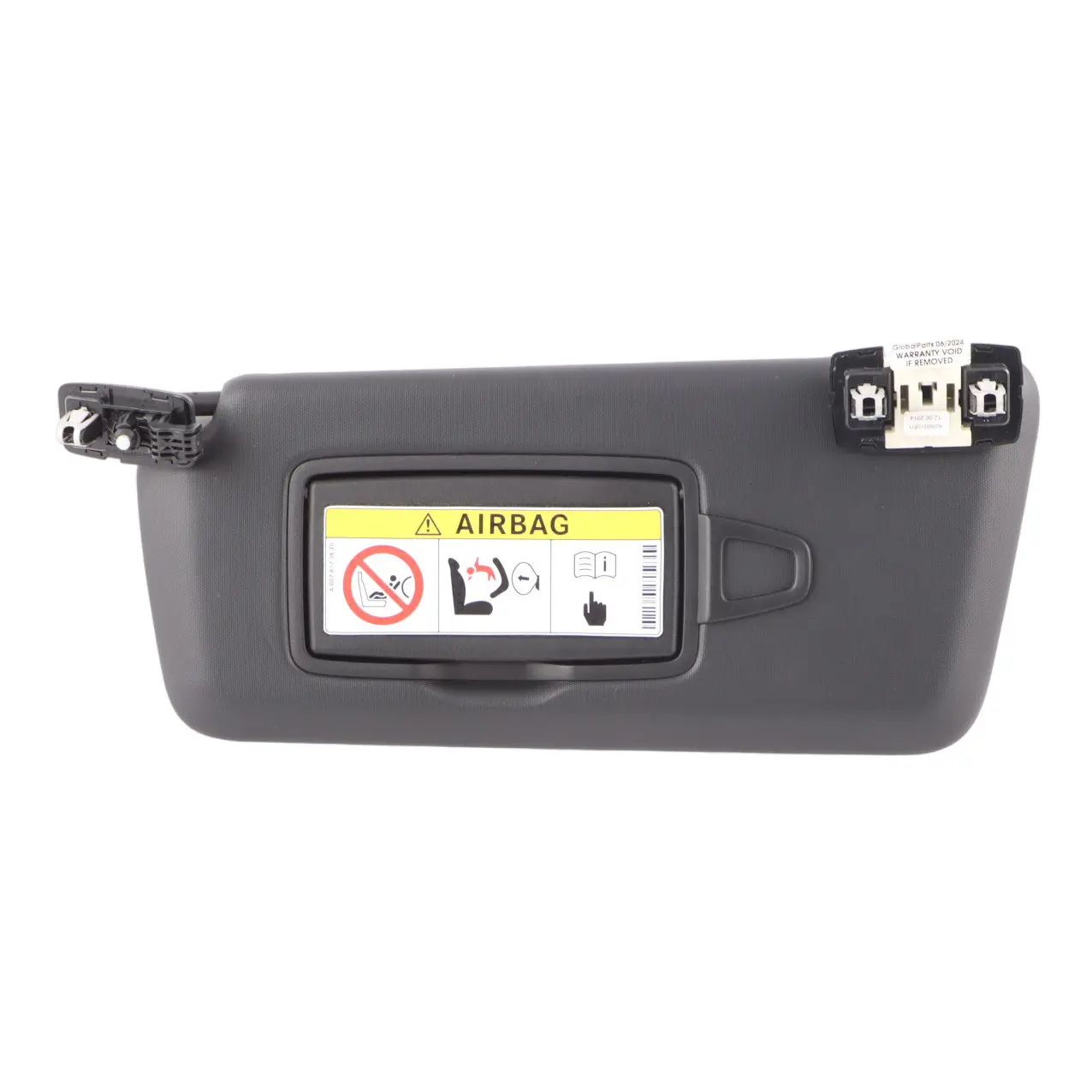 Parasol Mercedes C117 W176 X156 Tapa Izquierda Panel Negro A1768100110