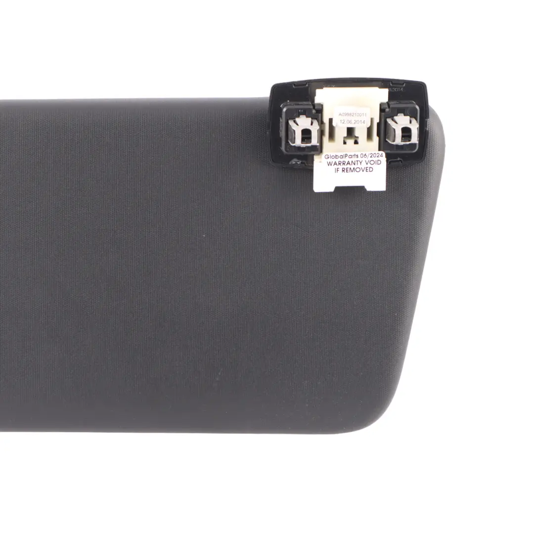 Sun Visor Interior Cover Sunvisor Right O/S Black to Mercedes X156 with Part number A1768100310 Mercedes X156 Sun Visor Interior Cover Sunvisor Right O/S Black - SKU A1768100310 - Part number A1768100310
