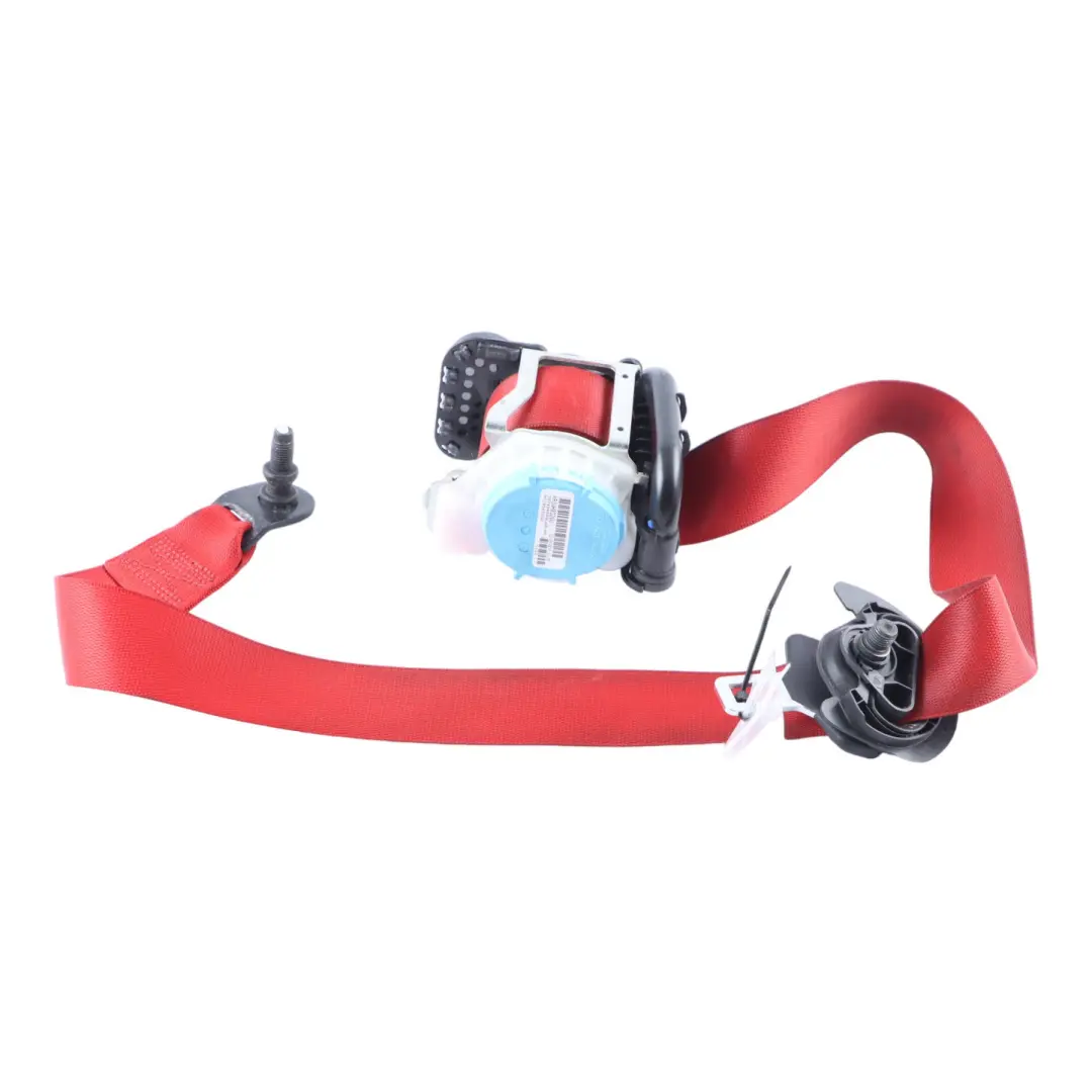 Belt Mercedes W176 C117 Front Right O/S Safety Seatbelt Red to Seat with Part number A1768602285 Seat Belt Mercedes W176 C117 Front Right O/S Safety Seatbelt Red - SKU A1768602285-3 - Part number A1768602285