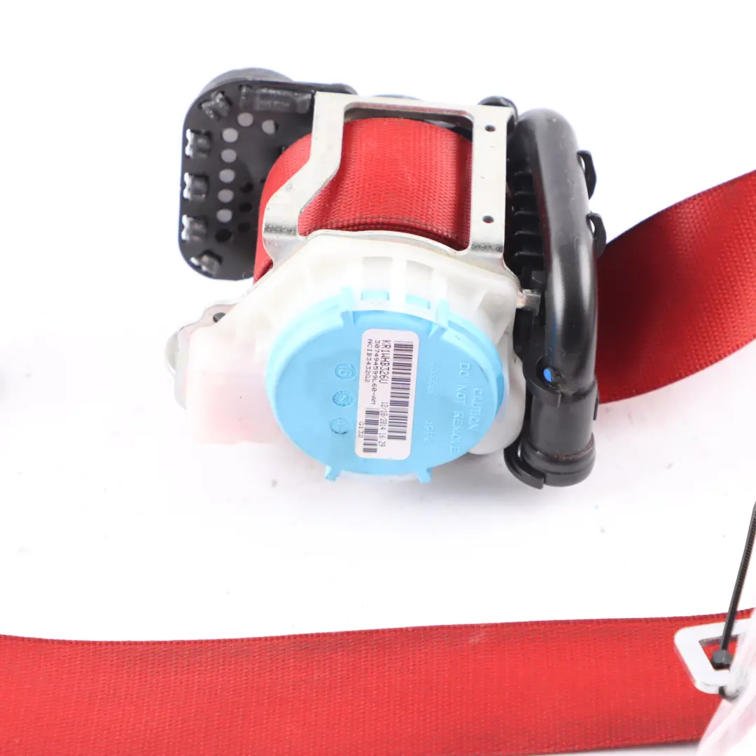 Belt Mercedes W176 C117 Front Right O/S Safety Seatbelt Red to Seat with Part number A1768602285 Seat Belt Mercedes W176 C117 Front Right O/S Safety Seatbelt Red - SKU A1768602285-3 - Part number A1768602285