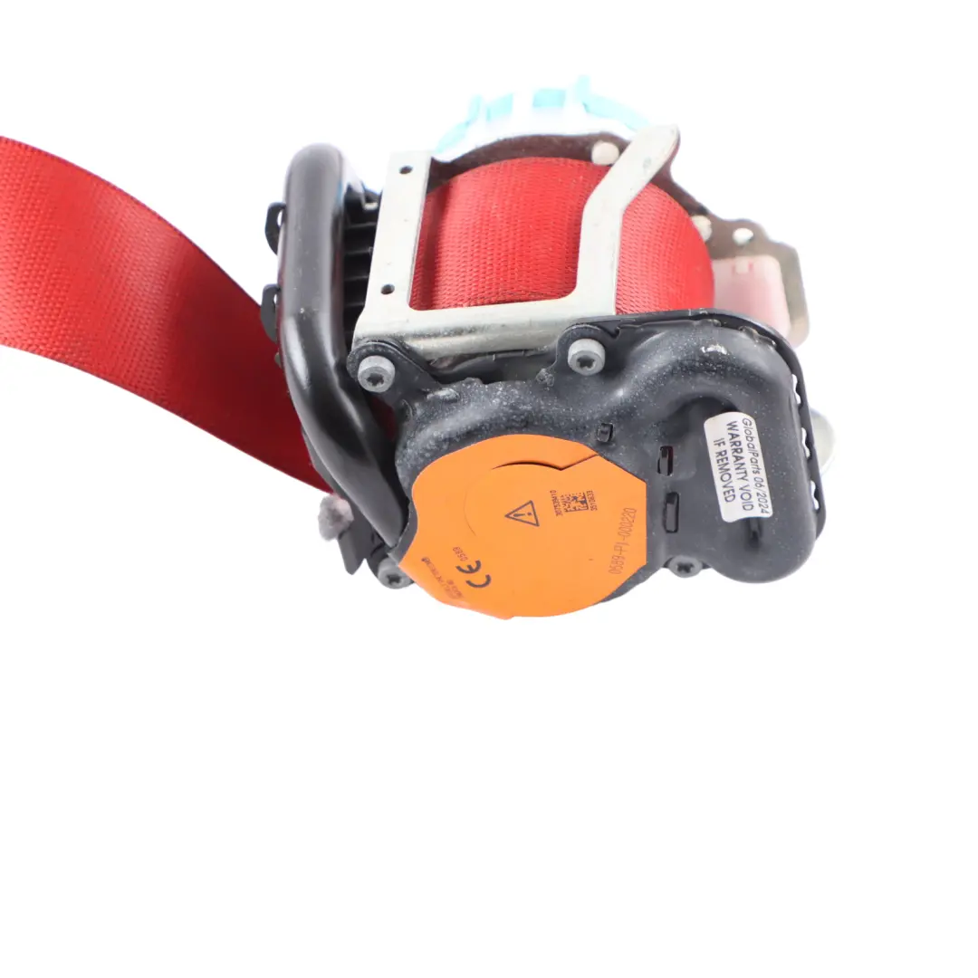 Belt Mercedes W176 C117 Front Right O/S Safety Seatbelt Red to Seat with Part number A1768602285 Seat Belt Mercedes W176 C117 Front Right O/S Safety Seatbelt Red - SKU A1768602285-3 - Part number A1768602285