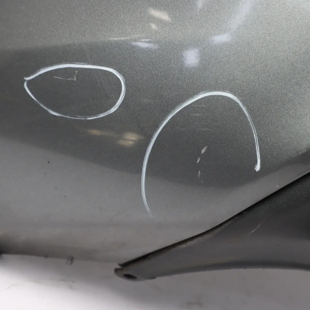 Mercedes W176 Rear Bumper Trim Panel Cover AMG Mountain Grey Metallic - 787 - SKU A1768800540-MG - Part number A1768800540