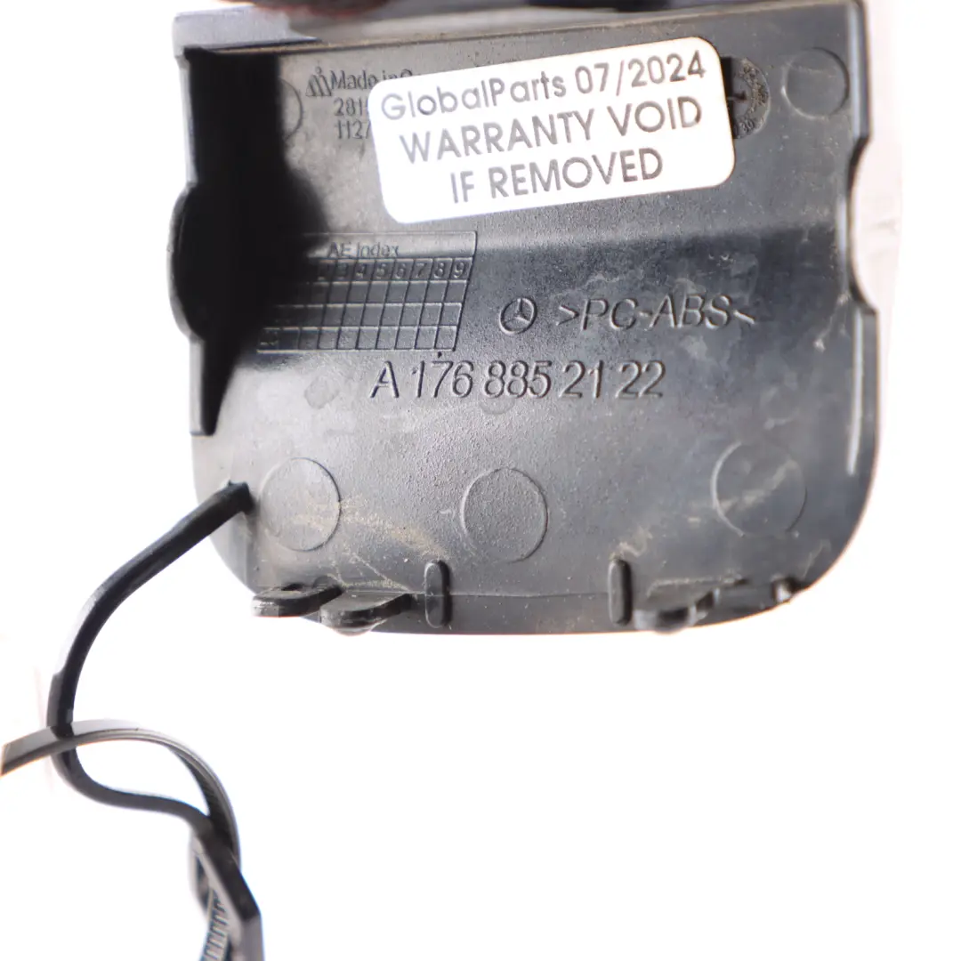 Mercedes W176 Parachoques Trasero Remolque Ojo Gancho Cubierta Cavansite Azul - SKU A1768852122-CVB - Número de pieza A1768852122