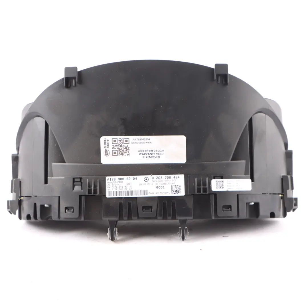 Speedometer Instrument Cluster Clocks to Mercedes W176 Petrol with Part number A1769005204 Mercedes W176 Petrol Speedometer Instrument Cluster Clocks - SKU A1769005204 - Part number A1769005204