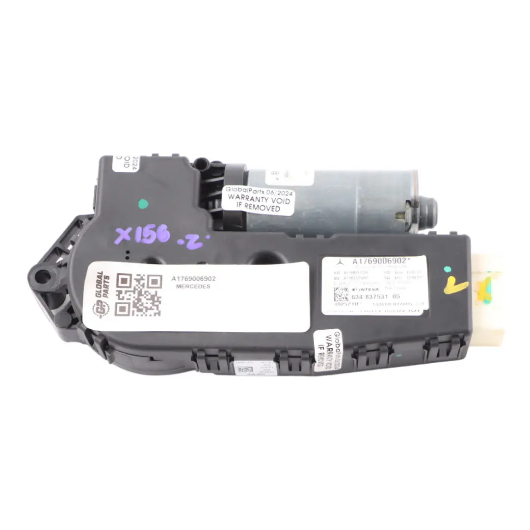 Panoramic Glass Sunroof Control Unit to Mercedes GLA 250 X156 Motor with Part number A1769006902 Mercedes GLA 250 X156 Motor Panoramic Glass Sunroof Control Unit - SKU A1769006902 - Part number A1769006902