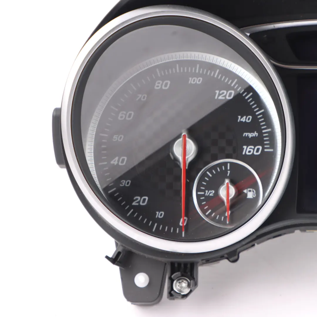 Instrument Cluster Speedometer Speedo Automatic to Mercedes W176 Petrol with Part number A1769009804 Mercedes W176 Petrol Instrument Cluster Speedometer Speedo Automatic - SKU A1769009804 - Part number A1769009804