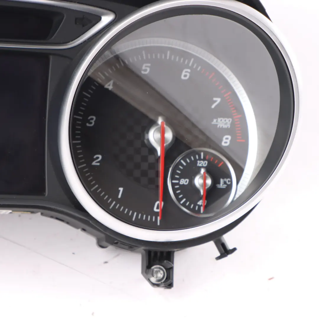 Instrument Cluster Speedometer Speedo Automatic to Mercedes W176 Petrol with Part number A1769009804 Mercedes W176 Petrol Instrument Cluster Speedometer Speedo Automatic - SKU A1769009804 - Part number A1769009804
