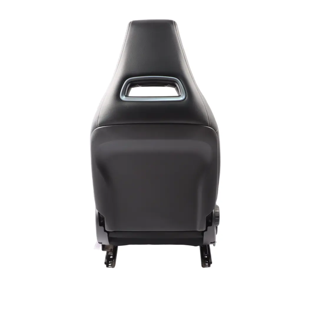 Asiento deportivo delantero derecho Cuero Tela Negro para Mercedes W176 con número de pieza A1769108401 Mercedes W176 Asiento deportivo delantero derecho Cuero Tela Negro - SKU A1769108401-2 - Número de pieza A1769108401