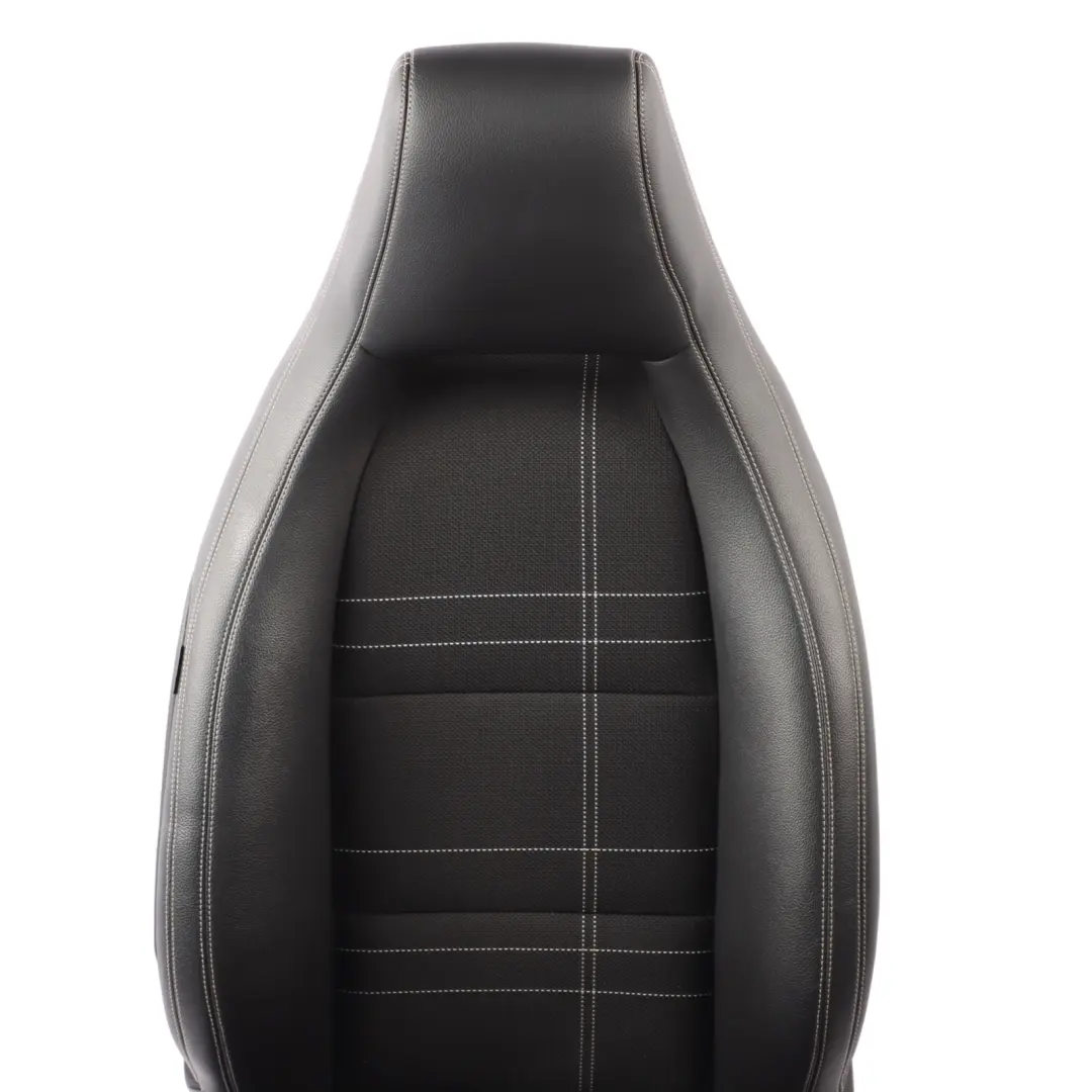 Mercedes W176 Front Seat Sport Right O/S Leather / Cloth Black - SKU A1769108401-2 - Part number A1769108401
