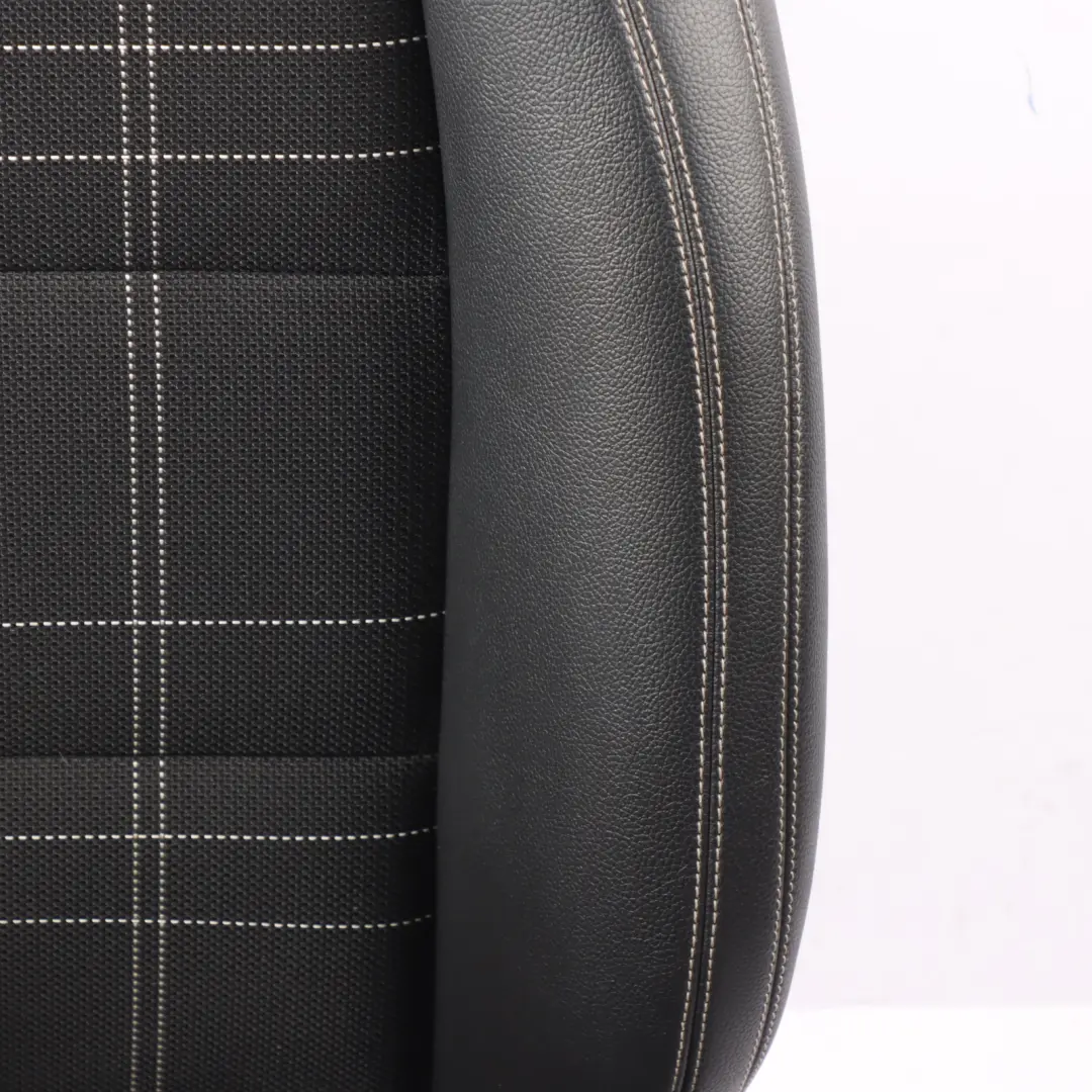 Mercedes W176 Sportsitz Vorn Rechts außen Leder Stoff Schwarz - SKU A1769108401-2 - Teilenummer A1769108401