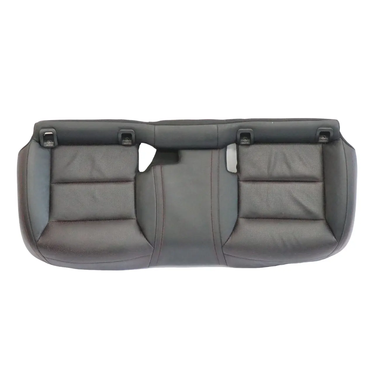 Mercedes GLA X156 Sedile posteriore a cuscino in pelle Nappa Nero Accenti Rossi