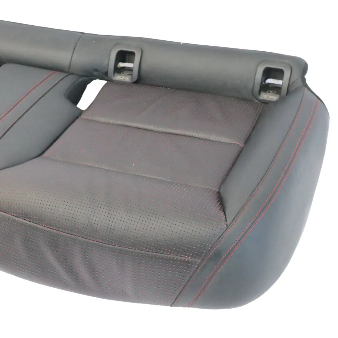 Asiento Trasero Cojín Cuero Nappa Negro Detalles en Rojo para Mercedes GLA X156 AMG con número de pieza A1769200561 Mercedes GLA X156 AMG Asiento Trasero Cojín Cuero Nappa Negro Detalles en Rojo - SKU A1769200561-1 - Número de pieza A1769200561