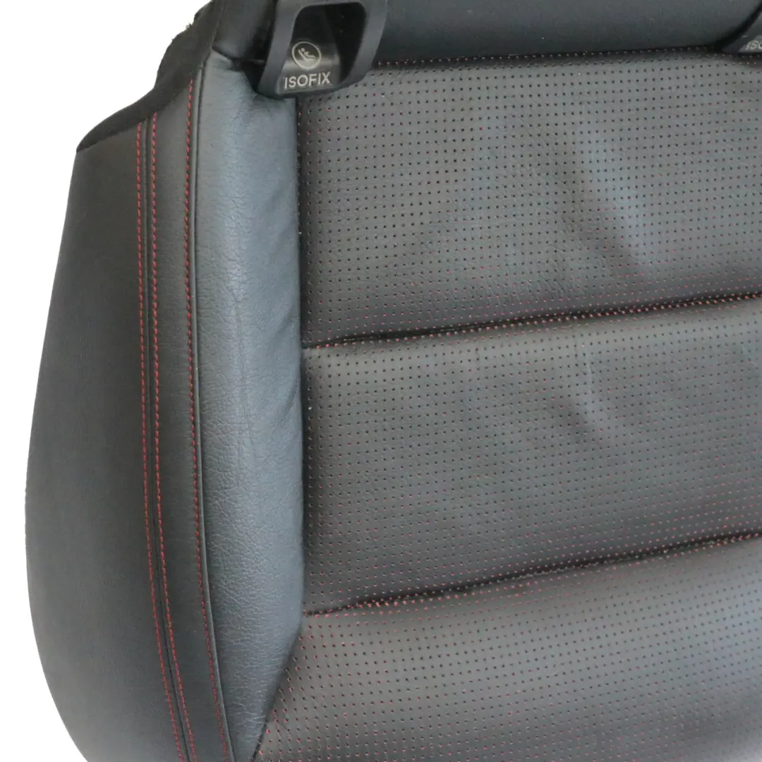 Banquette arrière en cuir Nappa noir avec accents rouges pour Mercedes GLA X156 AMG à propos du numéro de pièce A1769200561 Mercedes GLA X156 AMG Banquette arrière en cuir Nappa noir avec accents rouges - SKU A1769200561-1 - Numéro de pièce A1769200561