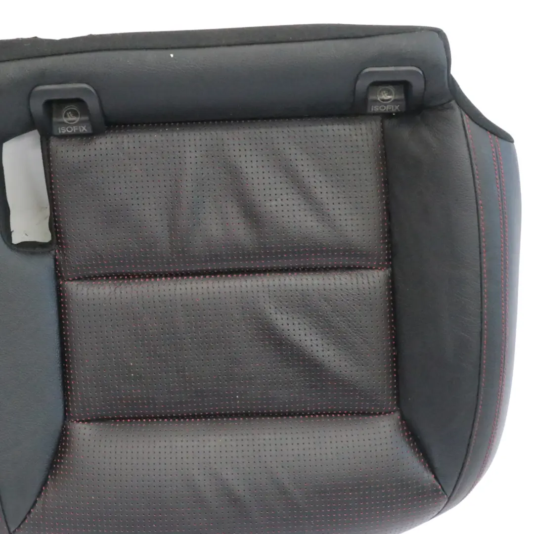 Mercedes GLA X156 AMG Banquette arrière en cuir Nappa noir avec accents rouges - SKU A1769200561-1 - Numéro de pièce A1769200561