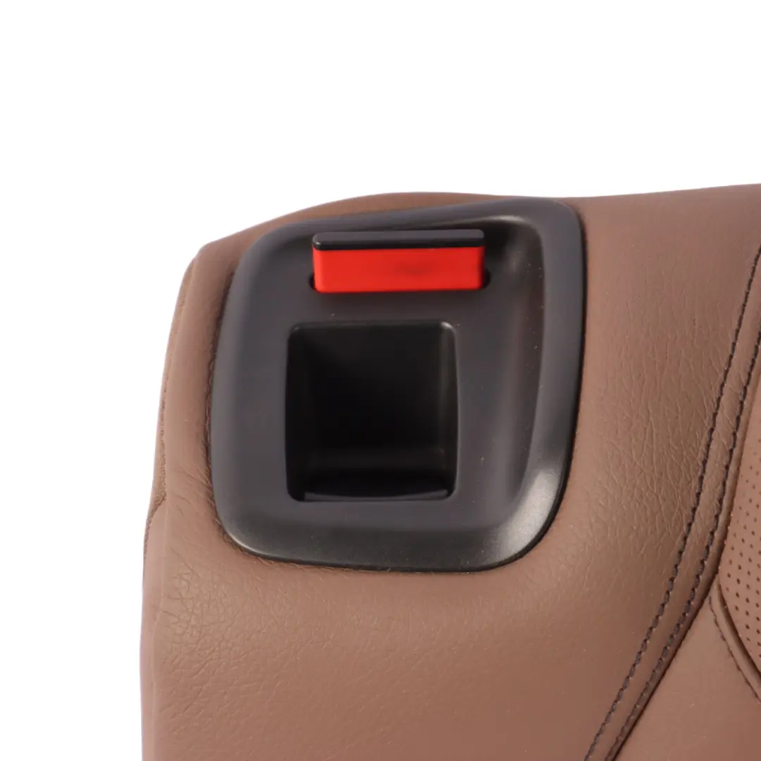 Seat Backrest Mercedes X156 W176 Rear Right O/S Covering Leather Nut Brown - SKU A1769209200 - Part number A1769209200