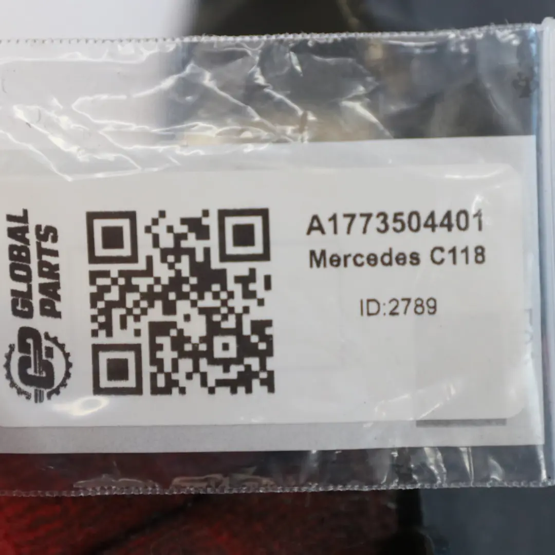 Braccio controllo sospensione posteriore destra per Mercedes C118 W177 con numero di parte A1773504401 Mercedes C118 W177 Braccio controllo sospensione posteriore destra - SKU A1773504401 - Numero di parte A1773504401