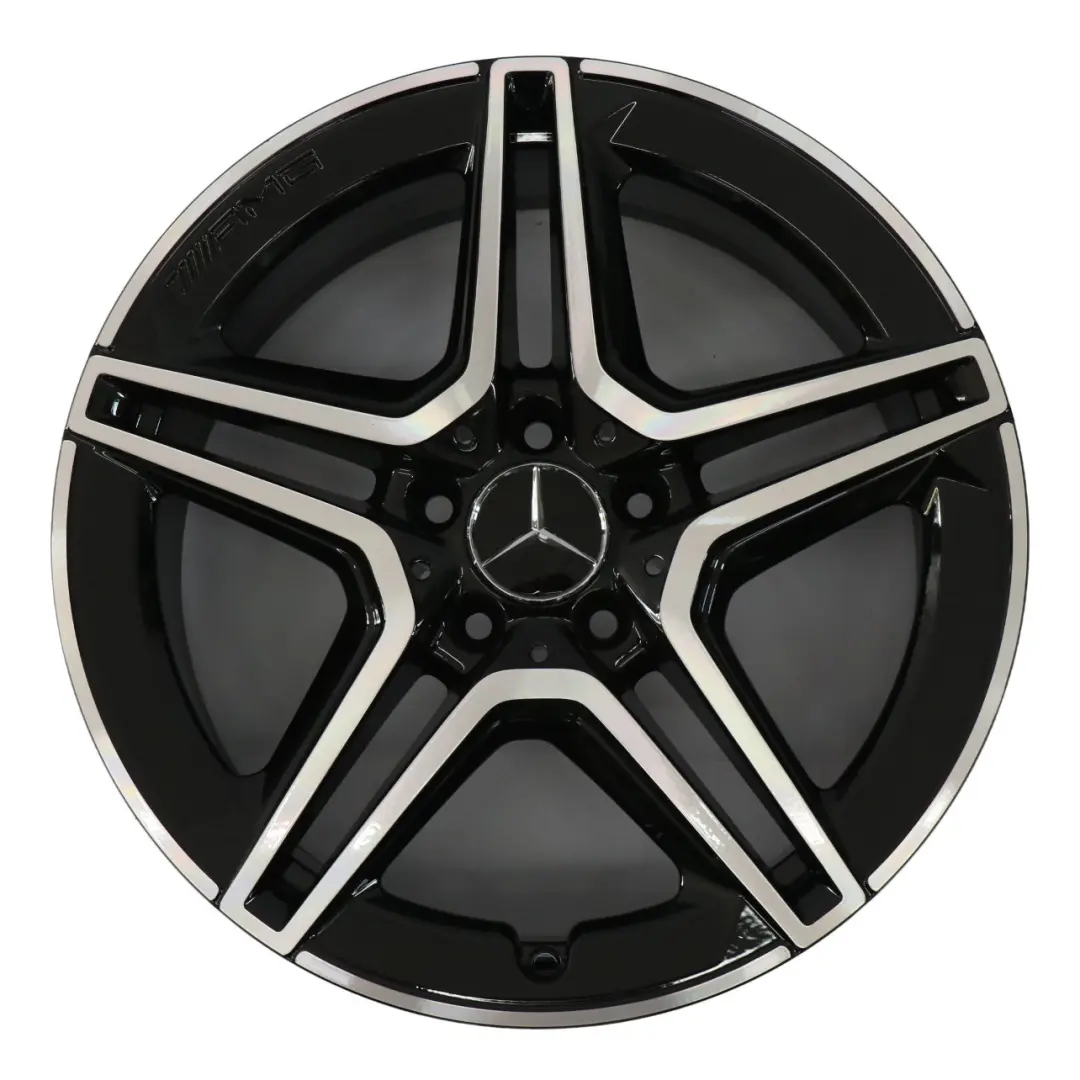 Cerchio in lega 5 doppie razze 18" 7,5J ET:49 per Mercedes W177 V177 AMG con numero di parte A1774011500 Mercedes W177 V177 AMG Cerchio in lega 5 doppie razze 18" 7,5J ET:49 - SKU A1774011500 - Numero di parte A1774011500