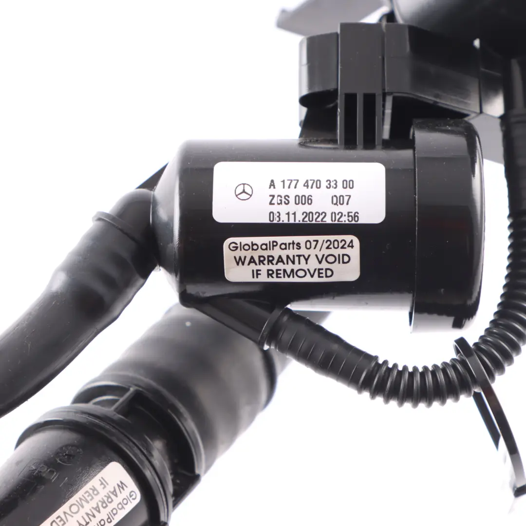 Adblue Filler Neck Cap Pipe Hose Additive Line to Mercedes W177 with Part number A1774703300 Mercedes W177 Adblue Filler Neck Cap Pipe Hose Additive Line - SKU A1774703300 - Part number A1774703300