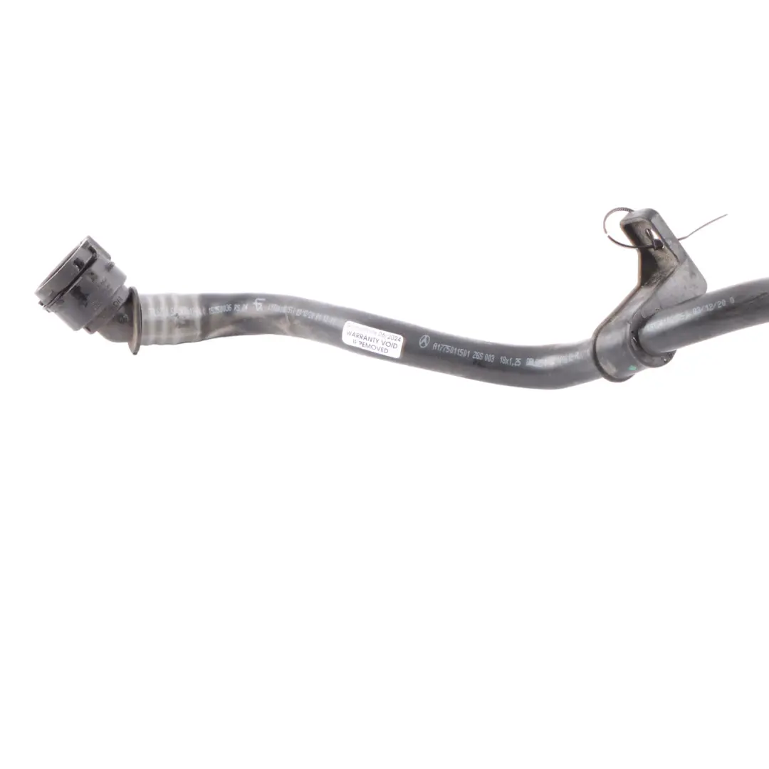 Coolant Filling Hose Pipe to Mercedes W177 Engine with Part number A1775011501 Mercedes W177 Engine Coolant Filling Hose Pipe - SKU A1775011501 - Part number A1775011501