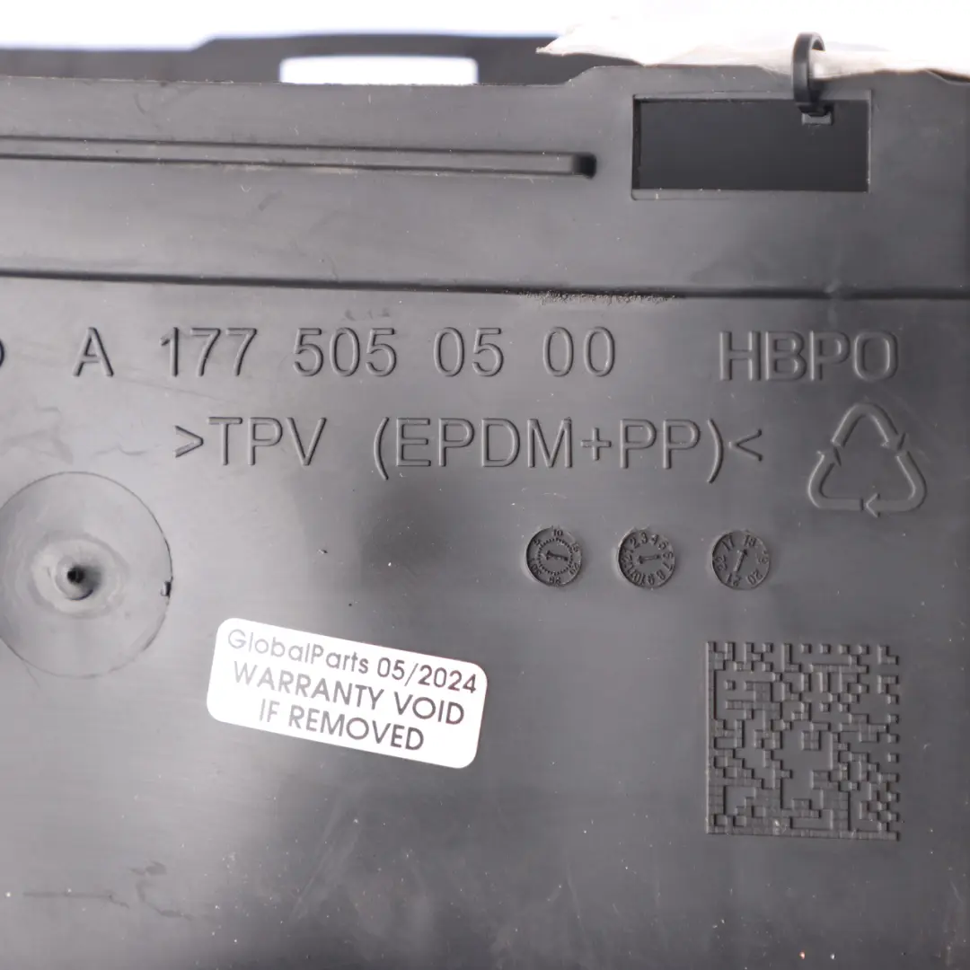 Admisión Aire Pato Tubo Derecho Tapa Panel para Mercedes C118 W177 con número de pieza A1775050500 Mercedes C118 W177 Admisión Aire Pato Tubo Derecho Tapa Panel - SKU A1775050500 - Número de pieza A1775050500