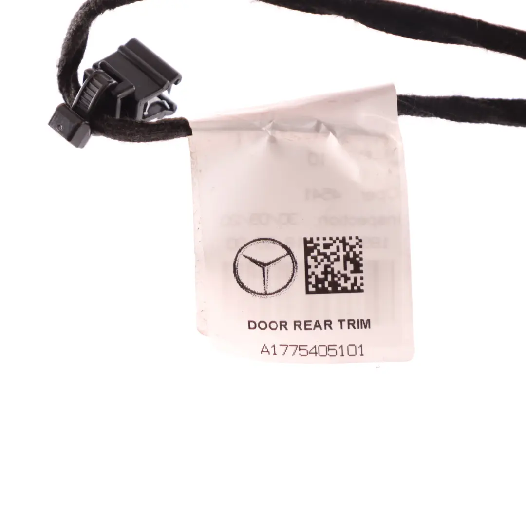 Cableado Puerta Trasera Derecha Izquierda Arnés Cable para Mercedes V177 con número de pieza A1775405101 Mercedes V177 Cableado Puerta Trasera Derecha Izquierda Arnés Cable - SKU A1775405101 - Número de pieza A1775405101