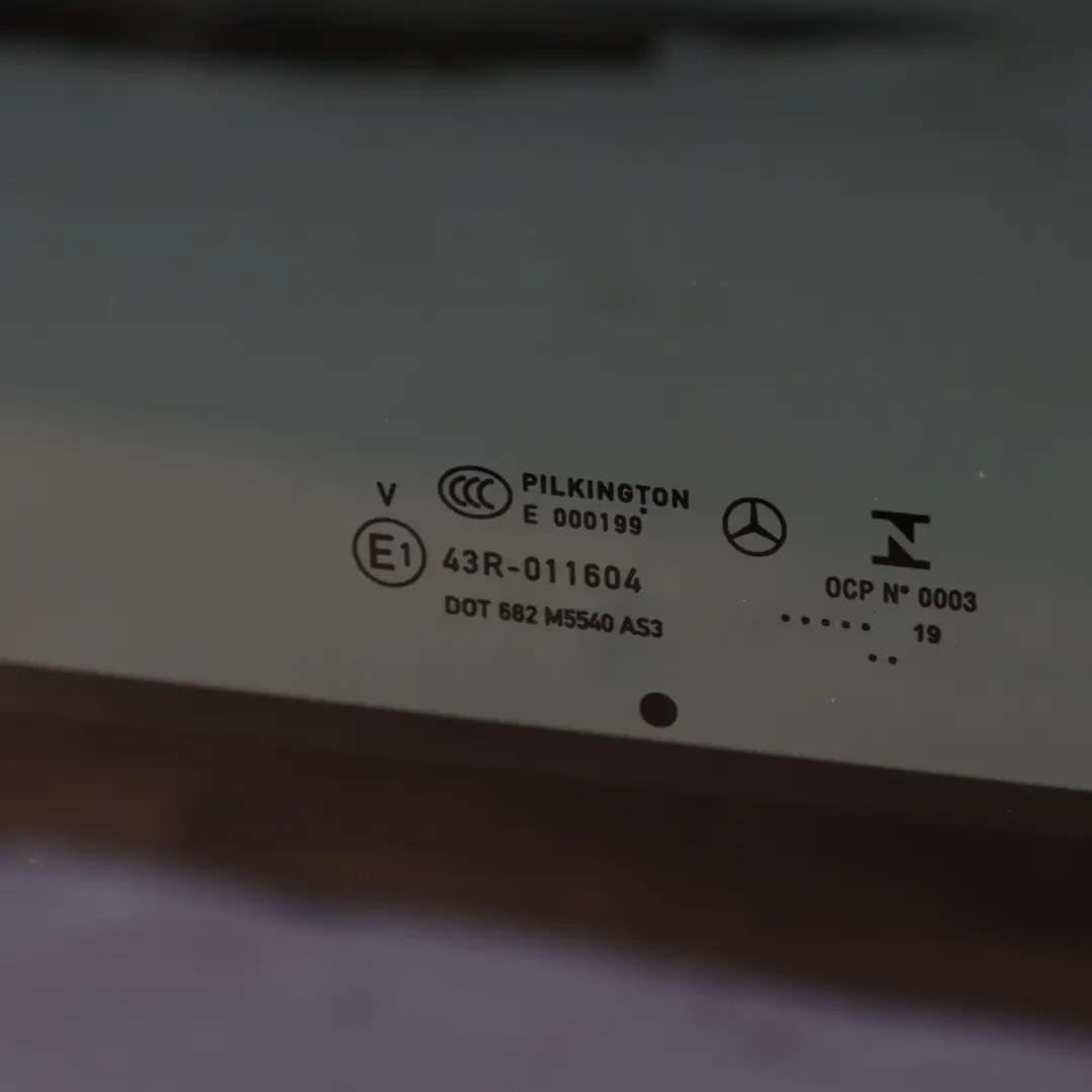 Panoramic Sunroof Sliding Roof Rear Window Glass Panel AS3 to Mercedes W177 with Part number A1776570100 Mercedes W177 Panoramic Sunroof Sliding Roof Rear Window Glass Panel AS3 - SKU A1776570100 - Part number A1776570100