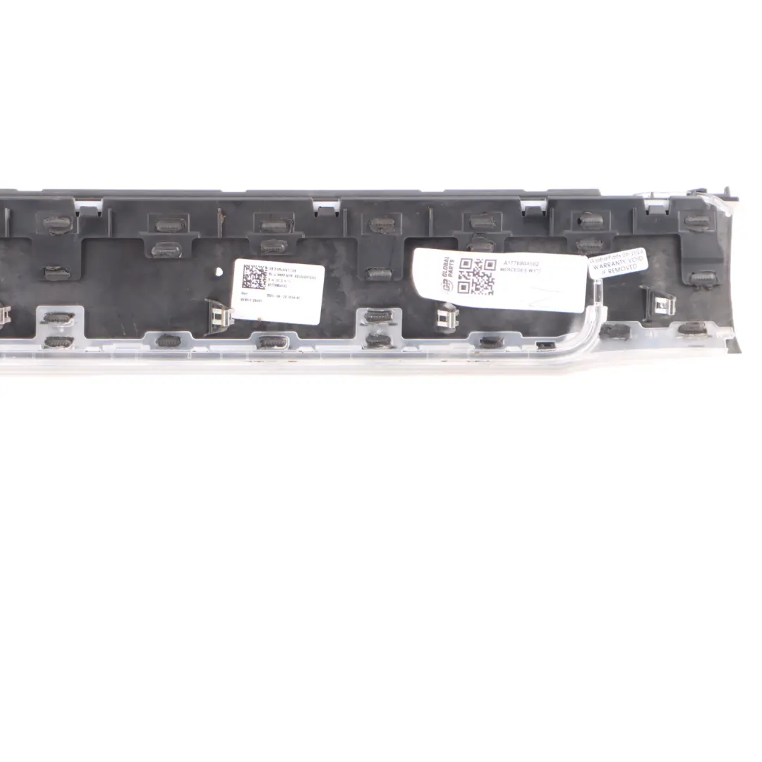 Dashboard Cover Mercedes C118 W177 Trim Panel Strip Brushed Aluminum to with Part number A1776804102 Dashboard Cover Mercedes C118 W177 Trim Panel Strip Brushed Aluminum - SKU rhd-A1776804102 - Part number A1776804102