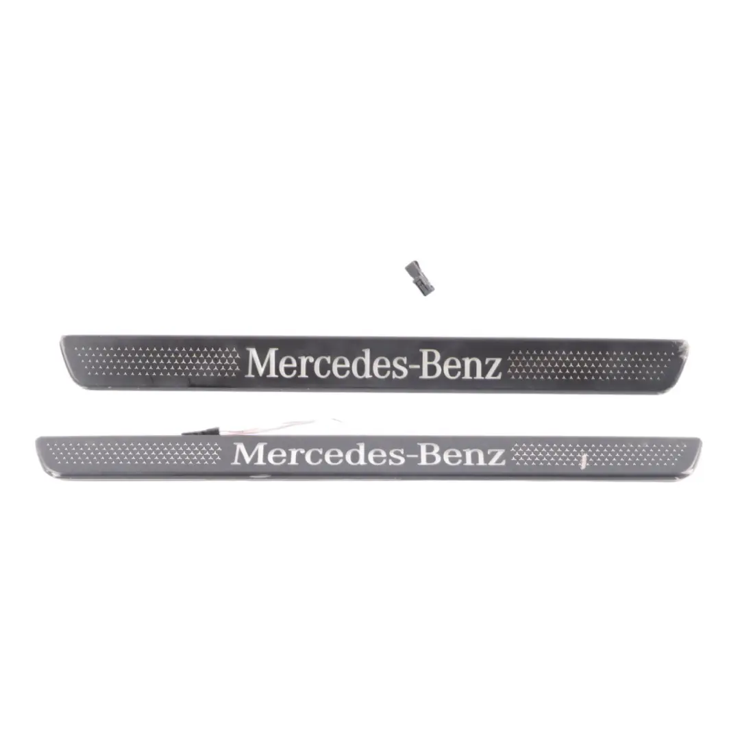 Entrance Sill Cover Mercedes W177 W247 Front Left Right N/O/S Set to with Part number A1776806707 Entrance Sill Cover Mercedes W177 W247 Front Left Right N/O/S Set - SKU A1776806707 - Part number A1776806707