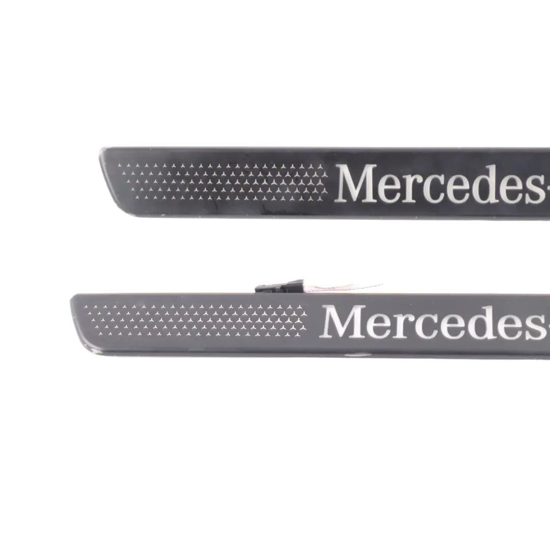 Entrance Sill Cover Mercedes W177 W247 Front Left Right N/O/S Set to with Part number A1776806707 Entrance Sill Cover Mercedes W177 W247 Front Left Right N/O/S Set - SKU A1776806707 - Part number A1776806707
