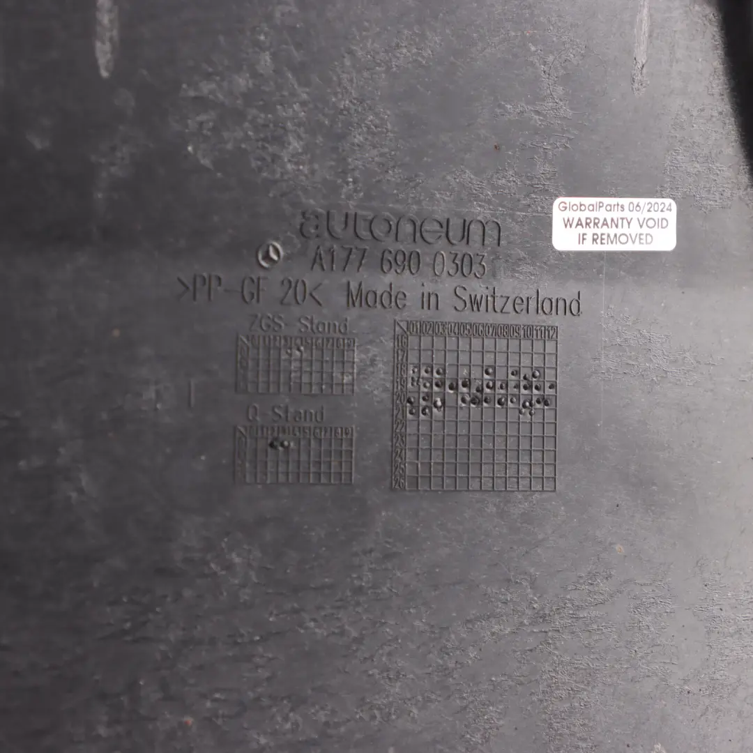 Tylna Osłona Panel Podwozia 1776900303 do Mercedes W177 o numerze A1776900303 Mercedes W177 Tylna Osłona Panel Podwozia 1776900303 - SKU A1776900303 - Numer Części A1776900303
