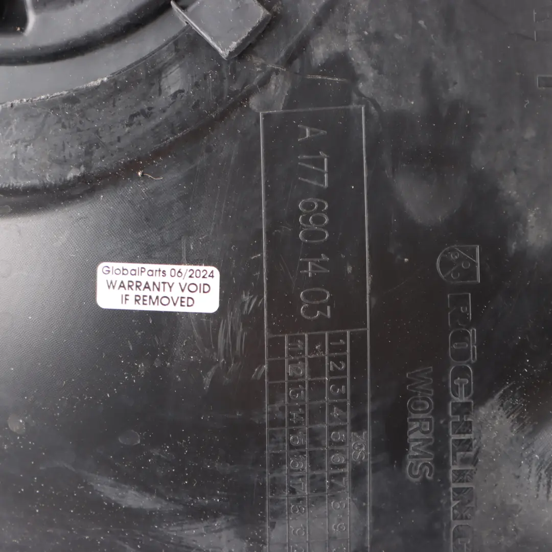 Arch Front Right O/S Housing Cover Guard to Mercedes W177 Wheel with Part number A1776901403 Mercedes W177 Wheel Arch Front Right O/S Housing Cover Guard - SKU A1776901403 - Part number A1776901403