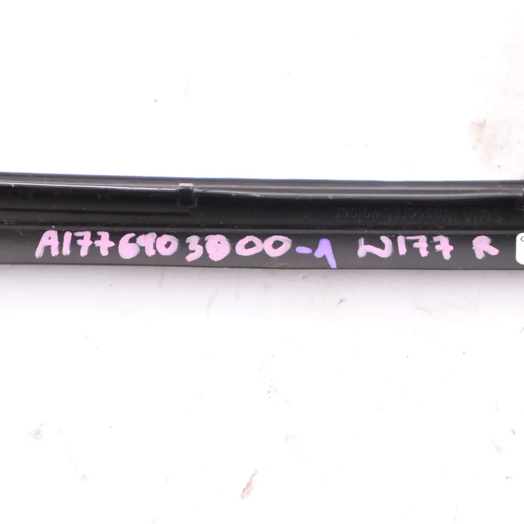 Moulding Trim Water Deflector Right O/S Roof Rail to Mercedes W177 with Part number A1776903000 Mercedes W177 Moulding Trim Water Deflector Right O/S Roof Rail - SKU A1776903000-1 - Part number A1776903000