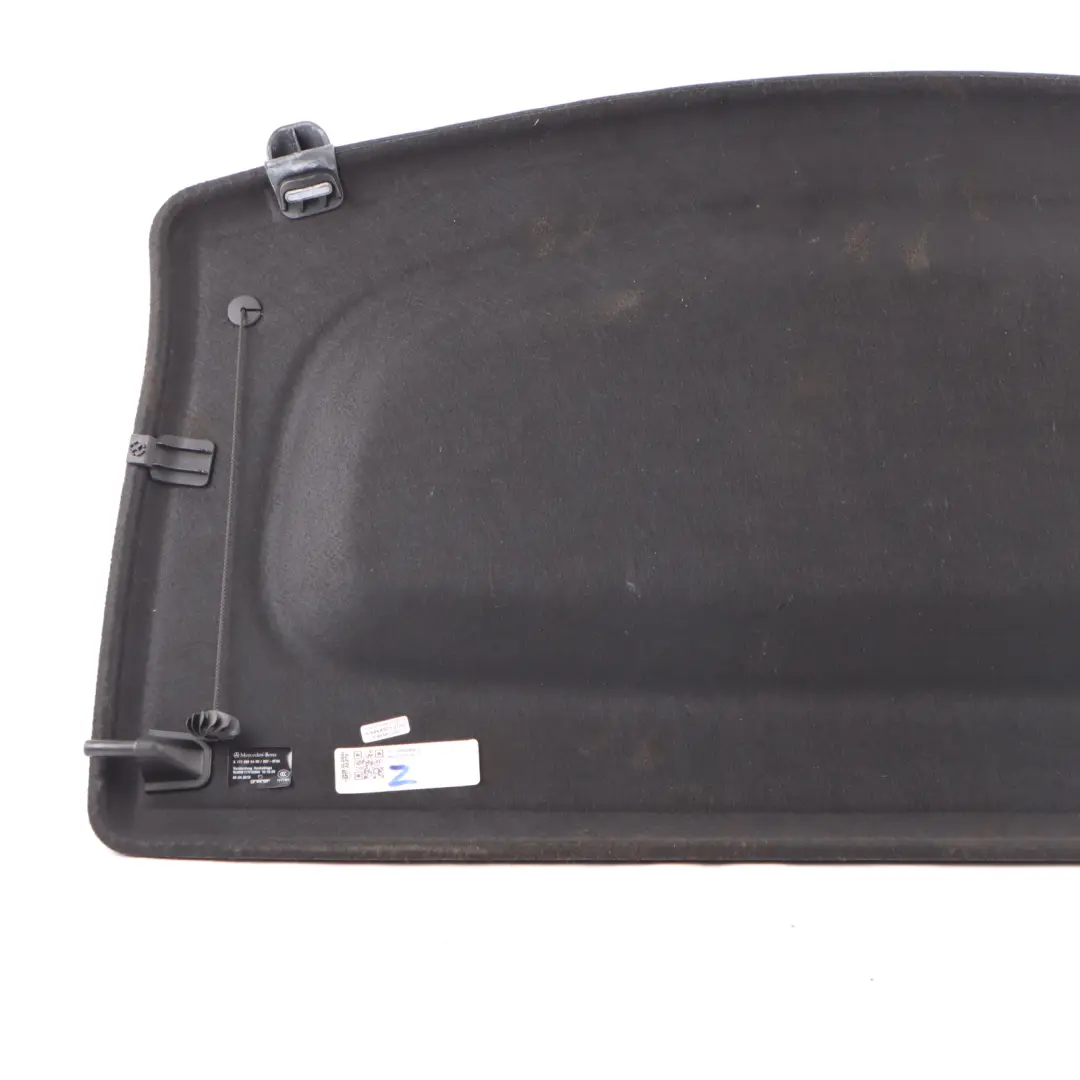 Mercedes W177 Parcel Shelf Rear Window Trim Panel Cover Black - SKU A1776905400-2 - Part number A1776905400