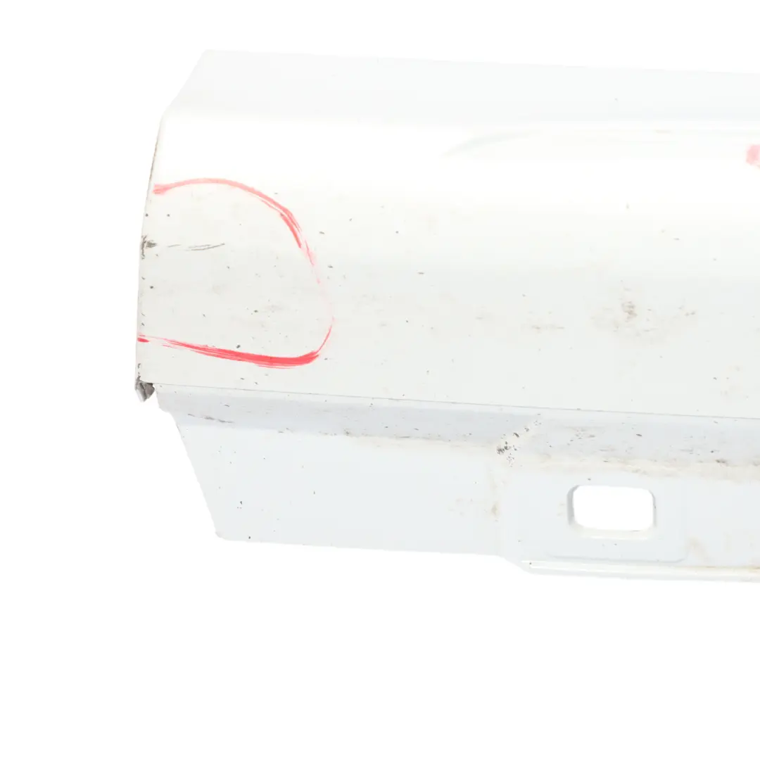 Side Skirt Left N/S Door Sill Cover Digital White - 144 to Mercedes W177 W247 with Part number A1776980100 Mercedes W177 W247 Side Skirt Left N/S Door Sill Cover Digital White - 144 - SKU A1776980100-DWH - Part number A1776980100