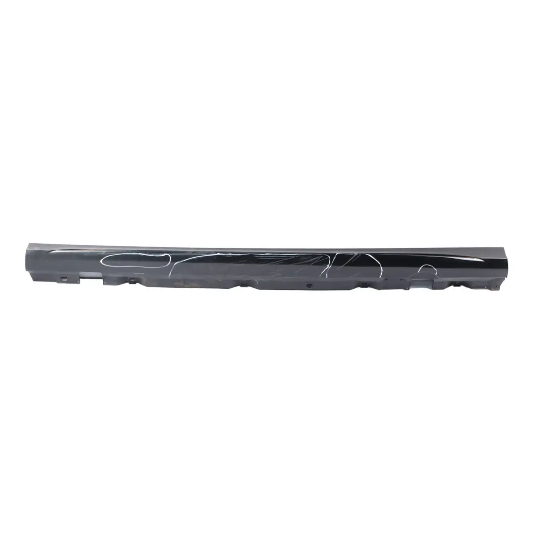 Mercedes W177 W247 Side Skirt Left N/S Door Sill Cover Kosmos Cosmic Black - 191 - SKU A1776980100-KB - Part number A1776980100