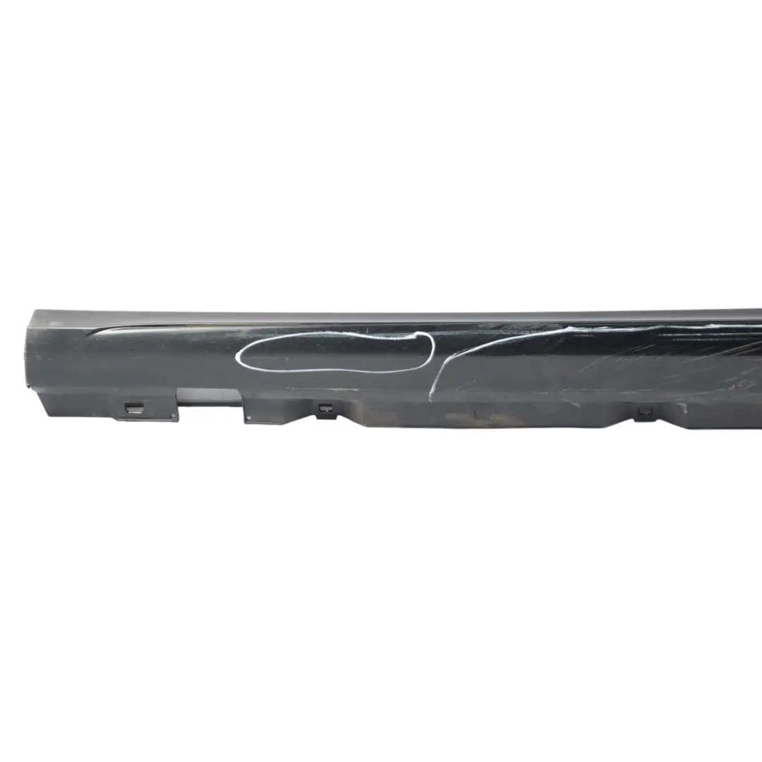 Side Skirt Left N/S Door Sill Cover Kosmos Cosmic Black - 191 to Mercedes W177 W247 with Part number A1776980100 Mercedes W177 W247 Side Skirt Left N/S Door Sill Cover Kosmos Cosmic Black - 191 - SKU A1776980100-KB - Part number A1776980100