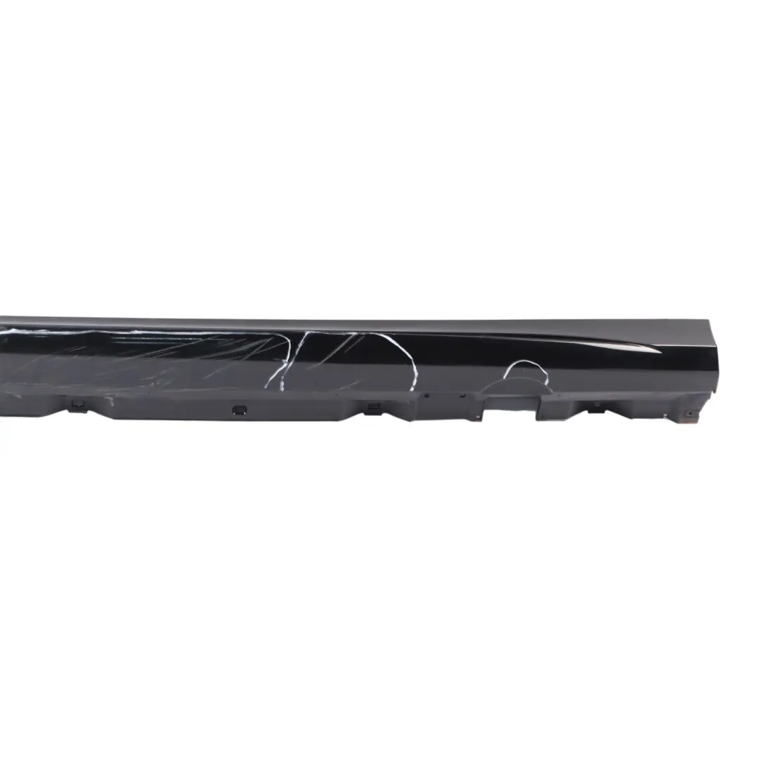 Side Skirt Left N/S Door Sill Cover Kosmos Cosmic Black - 191 to Mercedes W177 W247 with Part number A1776980100 Mercedes W177 W247 Side Skirt Left N/S Door Sill Cover Kosmos Cosmic Black - 191 - SKU A1776980100-KB - Part number A1776980100
