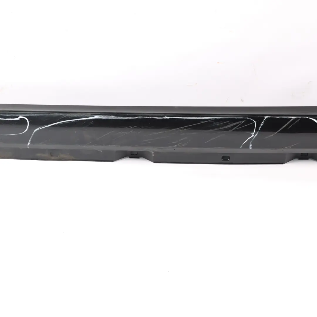 Mercedes W177 W247 Side Skirt Left N/S Door Sill Cover Kosmos Cosmic Black - 191 - SKU A1776980100-KB - Part number A1776980100