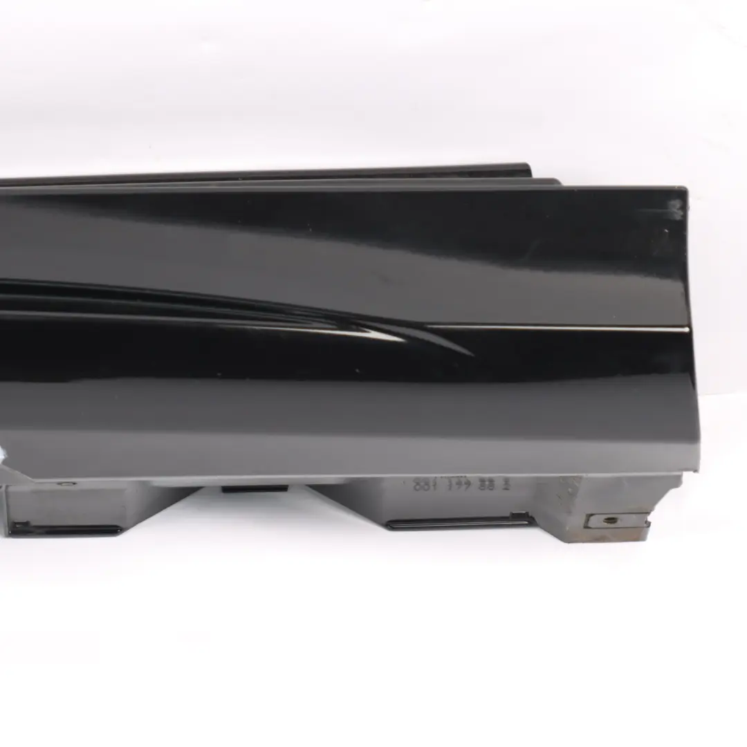 Mercedes W177 W247 Side Skirt Left N/S Door Sill Cover Kosmos Cosmic Black - 191 - SKU A1776980100-KB - Part number A1776980100