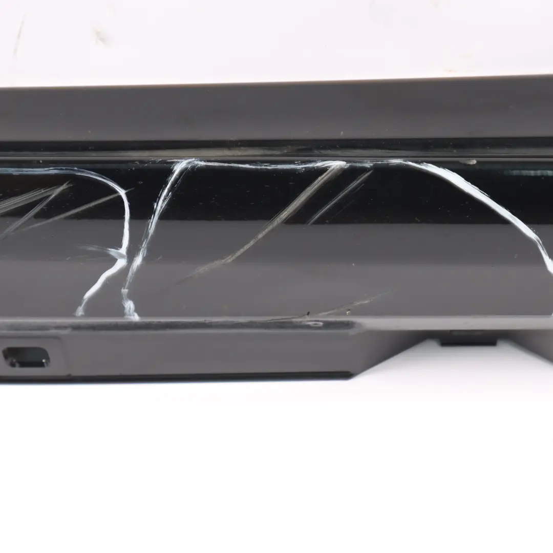 Side Skirt Left N/S Door Sill Cover Kosmos Cosmic Black - 191 to Mercedes W177 W247 with Part number A1776980100 Mercedes W177 W247 Side Skirt Left N/S Door Sill Cover Kosmos Cosmic Black - 191 - SKU A1776980100-KB - Part number A1776980100