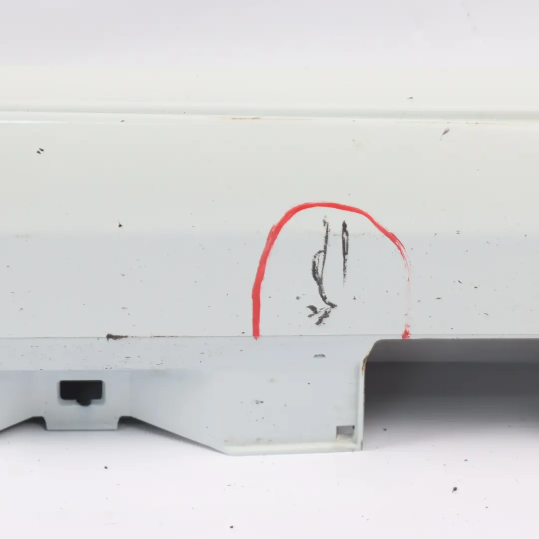 Side Skirt Right O/S Door Sill Cover W247 Digital White - 144 to Mercedes W177 with Part number A1776980200 Mercedes W177 Side Skirt Right O/S Door Sill Cover W247 Digital White - 144 - SKU A1776980200-DWH - Part number A1776980200