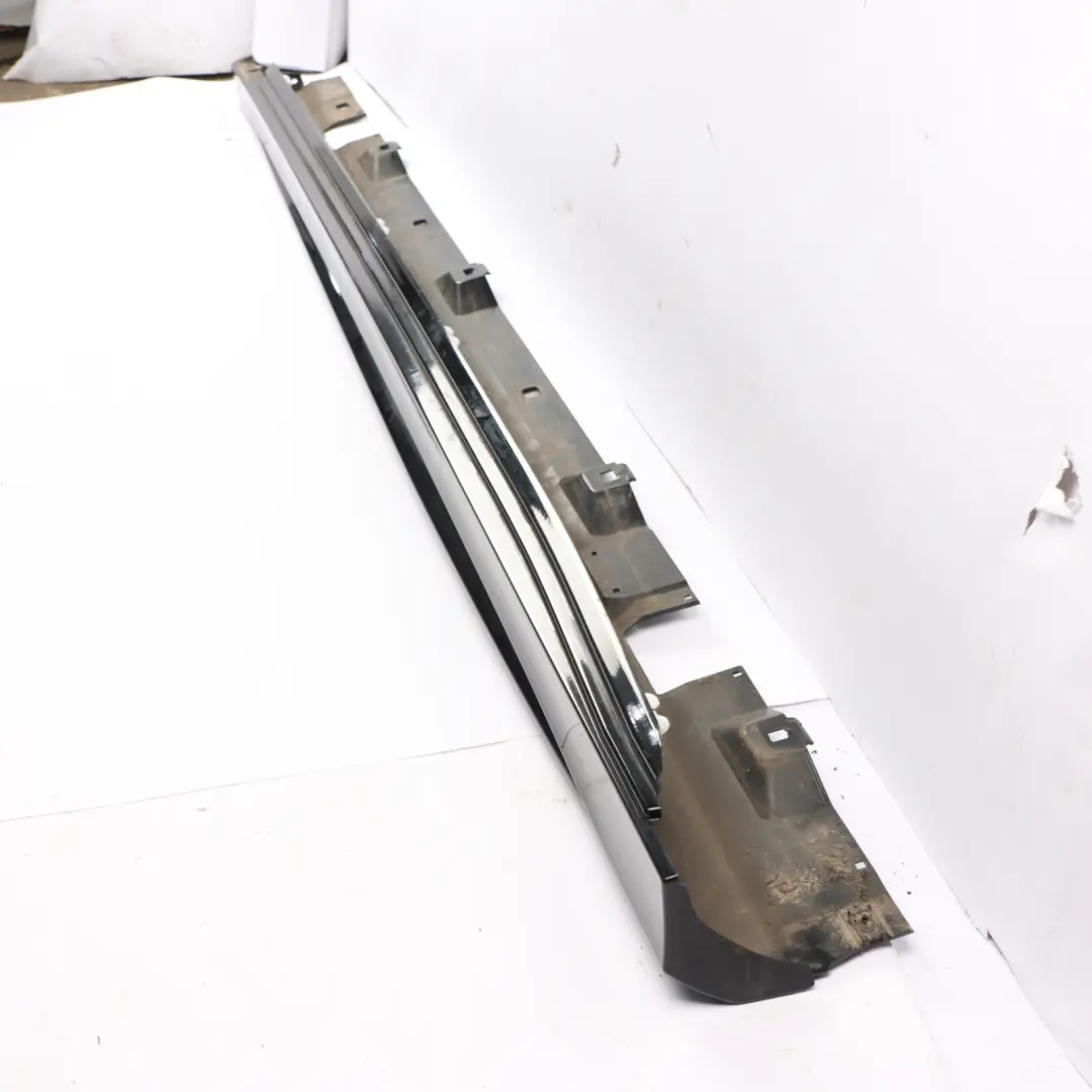 Side Skirt Left N/S Door Sill Cover W247 Kosmos Cosmic Black - 191 to Mercedes W177 with Part number A1776984200 Mercedes W177 Side Skirt Left N/S Door Sill Cover W247 Kosmos Cosmic Black - 191 - SKU A1776984200-KB - Part number A1776984200